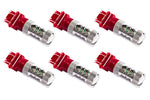 Load image into Gallery viewer, Diode Dynamics 3157 LED Bulb XP80 LED - Red Set of 6