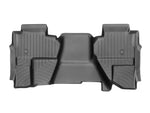 Load image into Gallery viewer, WeatherTech 2014+ GMC Sierra/Sierra Denali 1500 Rear FloorLiner - Black (Vinyl Floors/Double Cab)