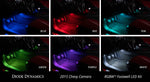 Load image into Gallery viewer, Diode Dynamics RGBW Footwell Strip Kit 4pc Multicolor