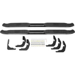 Load image into Gallery viewer, Westin 2014-2018 Chevrolet/GMC Silverado Sierra 1500 Dbl Cab PRO TRAXX 4 Oval Nerf Step Bars - Black