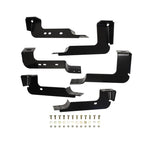 Load image into Gallery viewer, Westin 2004-2013 Chevy Silverado 1500 Crew Cab Premier Oval Nerf Step Bar Mount Kit - Black