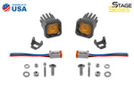Load image into Gallery viewer, Diode Dynamics Stage Series C1 LED Pod - Yellow SAE Fog Standard ABL (Pair)