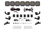 Load image into Gallery viewer, Diode Dynamics Prinsu/Sherpa Roof Racks- SS5 7-Pod CrossLink Mounting Kit - Pro White Driving