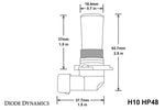 Load image into Gallery viewer, Diode Dynamics H10 HP48 LED - Cool - White (Pair)