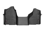 Load image into Gallery viewer, WeatherTech 19+ RAM 2500/3500 Regular Cab w/o Floor Shift & No PTO 1st Row Bench Floorliners - Black