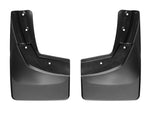 Load image into Gallery viewer, WeatherTech 14+ Chevrolet Silverado No Drill Mudflaps - Black