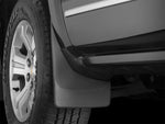 Load image into Gallery viewer, WeatherTech 14+ Chevrolet Silverado No Drill Mudflaps - Black