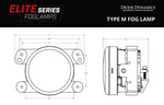 Load image into Gallery viewer, Diode Dynamics Elite Series Type M Fog Lamps - Yellow (Pair)