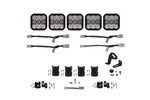 Load image into Gallery viewer, Diode Dynamics SS5 Pro Universal CrossLink 5-Pod Lightbar - White Combo