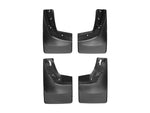 Load image into Gallery viewer, WeatherTech 14+ Chevrolet Silverado No Drill Mudflaps - Black