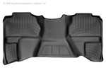 Load image into Gallery viewer, WeatherTech 07-13 Chevrolet Silverado Extended Cab Rear FloorLiner - Black