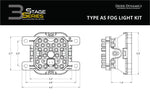 Load image into Gallery viewer, Diode Dynamics SS3 Sport Type AS Kit ABL - White SAE Fog