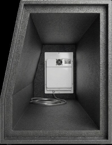Temperature-controlled paramedic equipment compartment