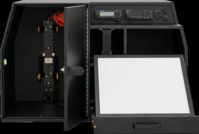 Integrated Central Command workspace with magnetic command board