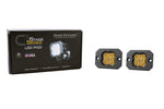 Load image into Gallery viewer, Diode Dynamics Stage Series C1 LED Pod Sport - Yellow Flood Flush ABL (Pair)