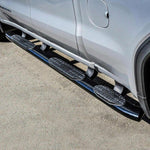 Load image into Gallery viewer, Westin 2019 Chevrolet Silverado Double Cab w/ 6.5in Bed PRO TRAXX 5 W2W Oval Nerf Step Bars - Black