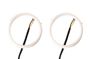 Diode Dynamics Halo Lights LED 90mm - Red (Pair)