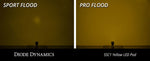 Load image into Gallery viewer, Diode Dynamics Stage Series C1 LED Pod Sport - Yellow Flood Flush ABL (Pair)