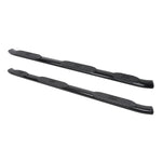Load image into Gallery viewer, Westin 2019 Chevrolet Silverado Crew Cab w/ 6.5ft Bed PRO TRAXX 5 W2W Oval Nerf Step Bars - Black