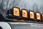 Load image into Gallery viewer, Diode Dynamics Prinsu/Sherpa Roof Racks- SS5 7-Pod CrossLink Mounting Kit Sport White Driving