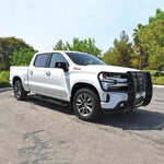 Load image into Gallery viewer, Westin 2019 Chevrolet Silverado/Sierra 1500 Double/CC Premier Oval Nerf Step Bar Mount Kit - Black