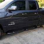 Load image into Gallery viewer, Westin 19-20 Dodge Ram 1500 Crew Cab Platinum 4 Oval Nerf Step Bars - Black