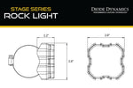 Load image into Gallery viewer, Diode Dynamics Stage Series Rock Light Tube Mount Adapter Kit (one)