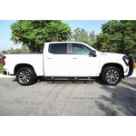Load image into Gallery viewer, Westin 2019 Chevrolet Silverado/Sierra 1500 Crew Cab Non LD PRO TRAXX 4 Oval Nerf Step Bars - Black