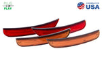 Load image into Gallery viewer, Diode Dynamics 15-21 Dodge Charger LED Sidemarkers - Amber Red (set)