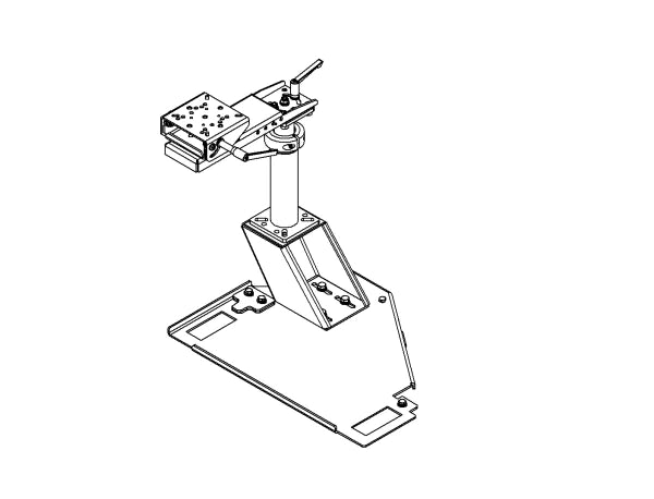 Havis Standard Pedestal Mount Package For 2015-2020 Chevrolet Colorado