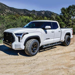 Load image into Gallery viewer, Westin 2022 Toyota Tundra Dbl Cab &amp; Crew Max R5 Nerf Step Bars - Textured Black