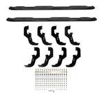 Load image into Gallery viewer, Westin 2019 Chevrolet Silverado Crew Cab w/ 6.5ft Bed PRO TRAXX 5 W2W Oval Nerf Step Bars - Black