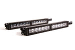 Load image into Gallery viewer, Diode Dynamics 12 In LED Light Bar Single Row Straight Clear Driving (Pair) Stage Series