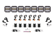 Diode Dynamics SS5 Sport Universal CrossLink 7-Pod Lightbar - White Combo