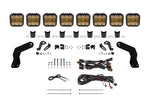 Load image into Gallery viewer, Diode Dynamics 17-24 Can-Am Maverick X3 SS5 Sport CrossLink Roof Lightbar Kit - Yellow Combo