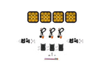 Load image into Gallery viewer, Diode Dynamics SS5 Pro Universal CrossLink 4-Pod Lightbar - Yellow Driving