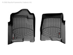 Load image into Gallery viewer, WeatherTech 07+ Chevrolet Avalanche Front FloorLiner - Black