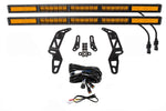 Load image into Gallery viewer, Diode Dynamics 18-21 Jeep JL Wrangler/Gladiator SS30 Bumper Bracket Kit - Amber Combo Dual