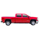 Load image into Gallery viewer, Westin 2014-2018 Chevy Silverado 1500 Crew Cab (6.5 ft bed) Platinum 4 Oval WTW Nerf Step Bars - SS