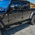 Load image into Gallery viewer, Westin 20-22 Jeep Gladiator PRO TRAXX 4 Oval Nerf Step Bars - Black