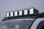 Load image into Gallery viewer, Diode Dynamics Prinsu/Sherpa Roof Racks- SS5 7-Pod CrossLink Mounting Kit - Sport White Combo