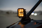 Load image into Gallery viewer, Diode Dynamics 20-Present Polaris RZR A-Pillar LED Pod Kit SS5 Pro - Yellow Combo