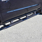 Load image into Gallery viewer, Westin 2022 Nissan Frontier Crew Cab PRO TRAXX 4 Oval Nerf Step Bars - Black