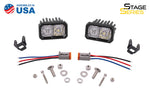 Load image into Gallery viewer, Diode Dynamics Stage Series 2 In LED Pod Sport - White Flood Standard RBL (Pair)
