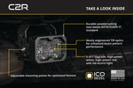 Load image into Gallery viewer, Diode Dynamics C2R White Flood Standard LED Pod (Single)