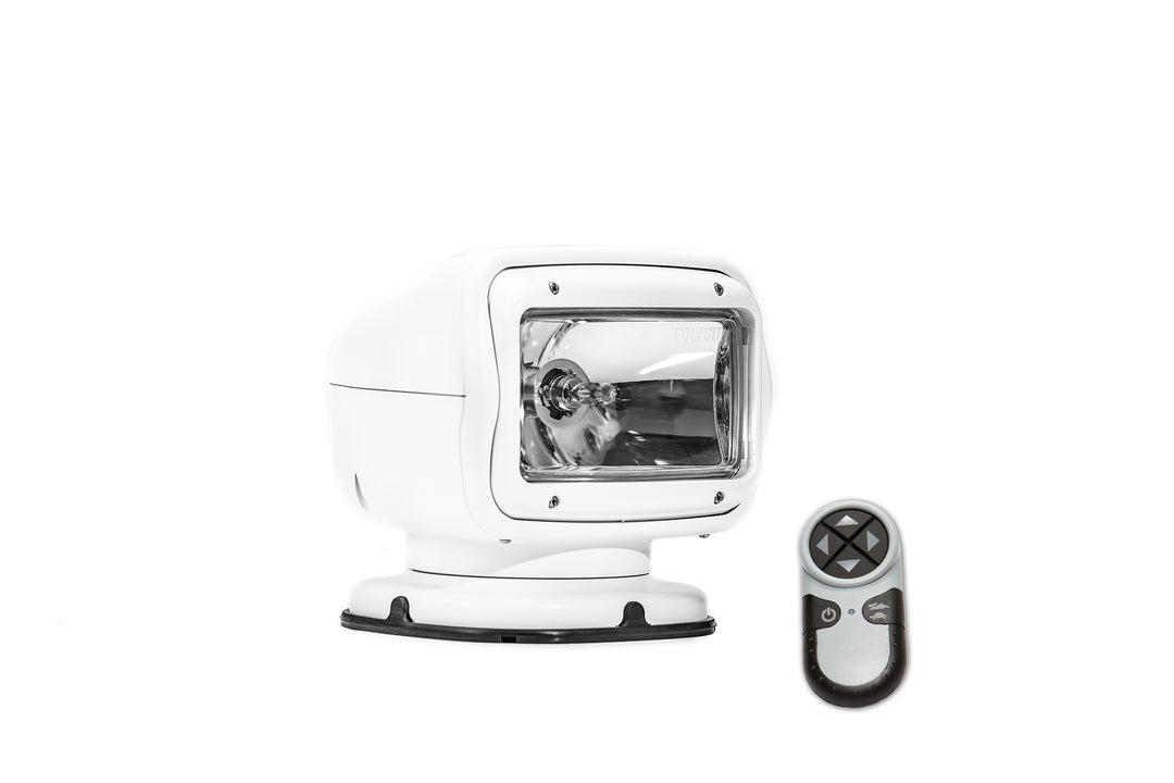 GOLIGHT GT HALOGEN 12 VOLT HALOGEN PERMANENT HANDHELD WIRELESS REMOTE WHITE