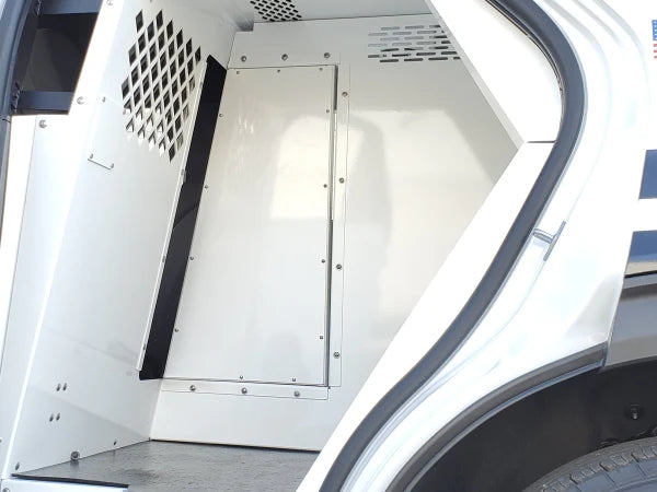 Havis Dual K9 Divider For 2020-2025 Ford Interceptor Utility K9 - White