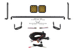 Load image into Gallery viewer, Diode Dynamics 14-23 Toyota 4Runner SS5 Stealth Grille LED 2-Pod Kit - Sport Yellow Driving