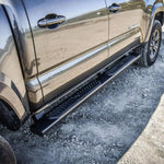 Load image into Gallery viewer, Westin 2005-2018 Toyota Tacoma Double Cab R5 Nerf Step Bars - Black