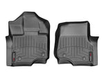 Load image into Gallery viewer, WeatherTech 2015+ Ford F-150 SuperCrew/SuperCab Front FloorLiner - Black